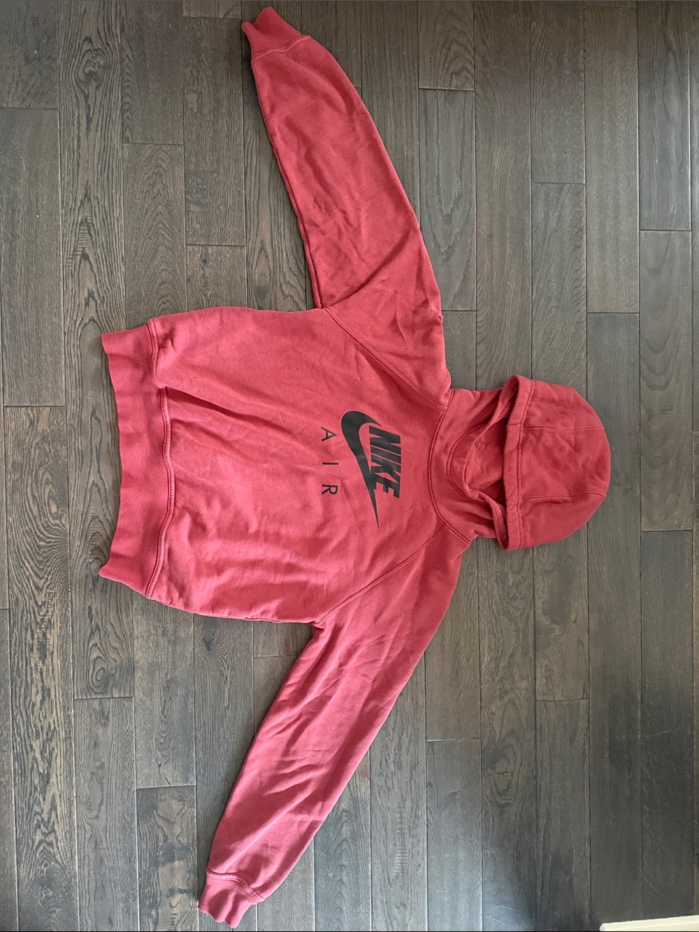 Nike Red Pullover Hoodie - women